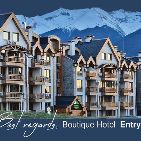 Boutique Hotel Entry E Bansko Esterno foto