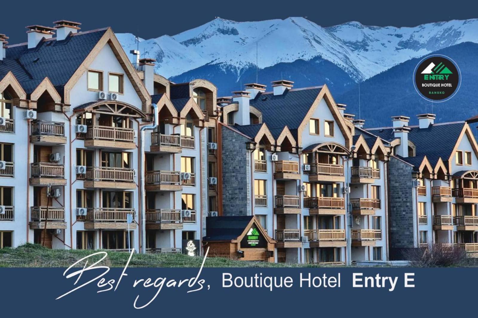 Boutique Hotel Entry E Bansko Esterno foto